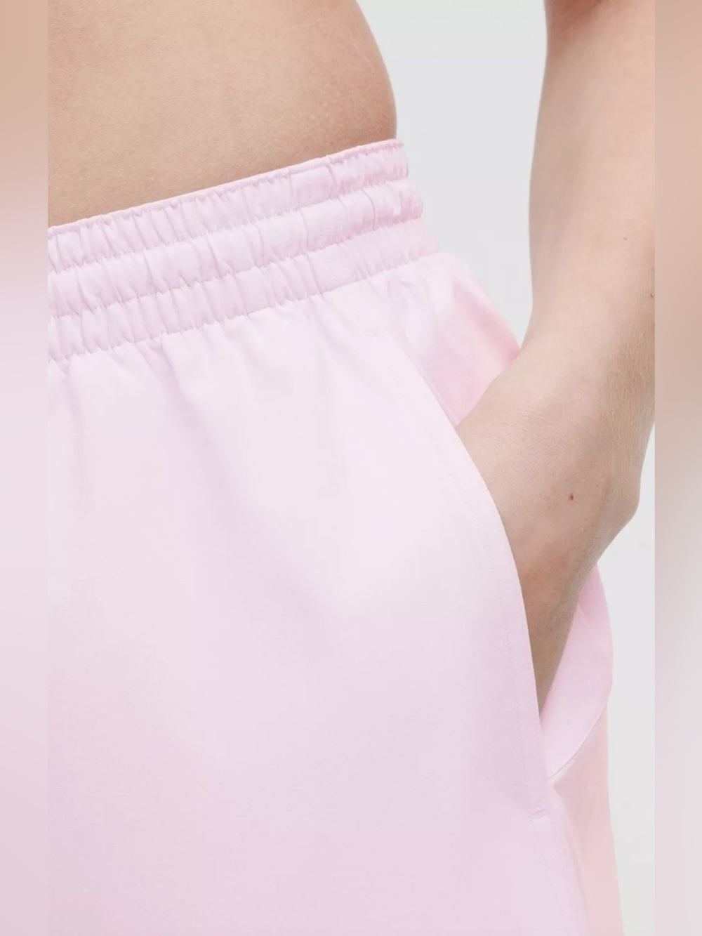 lululemon athletica Light Pink Drawstring Casual Shorts. Size:4 - Picture 3 of 6